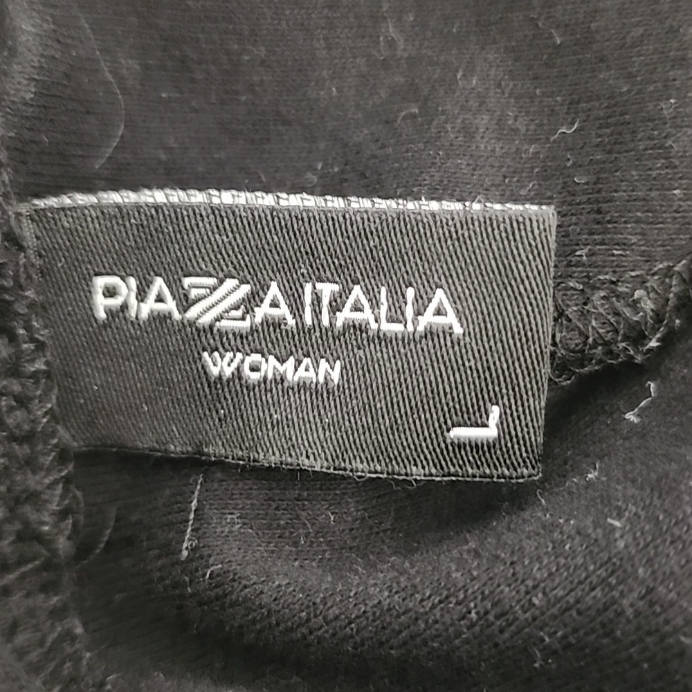 Piaza Italia Black Turtleneck Dress Size L - Picture 11 of 13